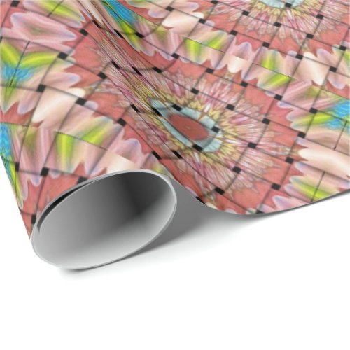 Cute Nice and Lovely Woven Design Wrapping Paper