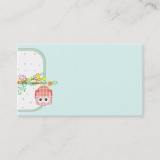 cute nice lovely businesscard for children and fun business card