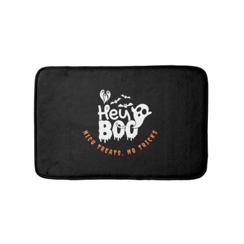 Cute NICU Halloween  NICU treats no tricks  Bath Mat