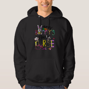 Cute Nicu Picu L&d Nurse Easter Day Stethoscope Cu Hoodie