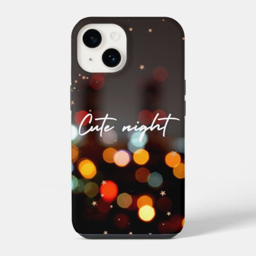Cute night  iPhone 14 case