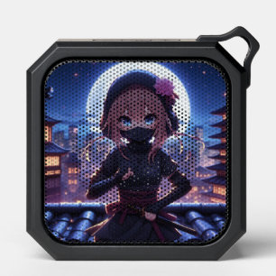 Cute ninja warrior girl  bluetooth speaker