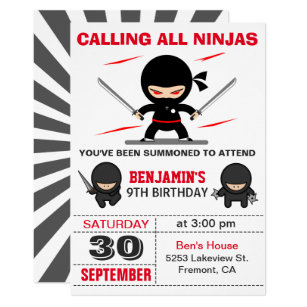cute birthday invitations zazzle