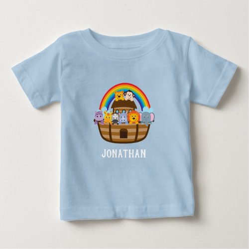 Cute Noahs Ark Baby T_Shirt