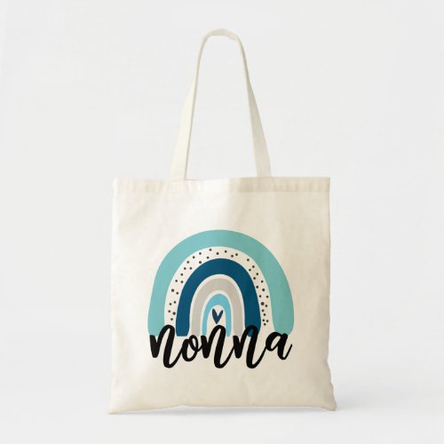 Cute Nonna Rainbow Tote Bag