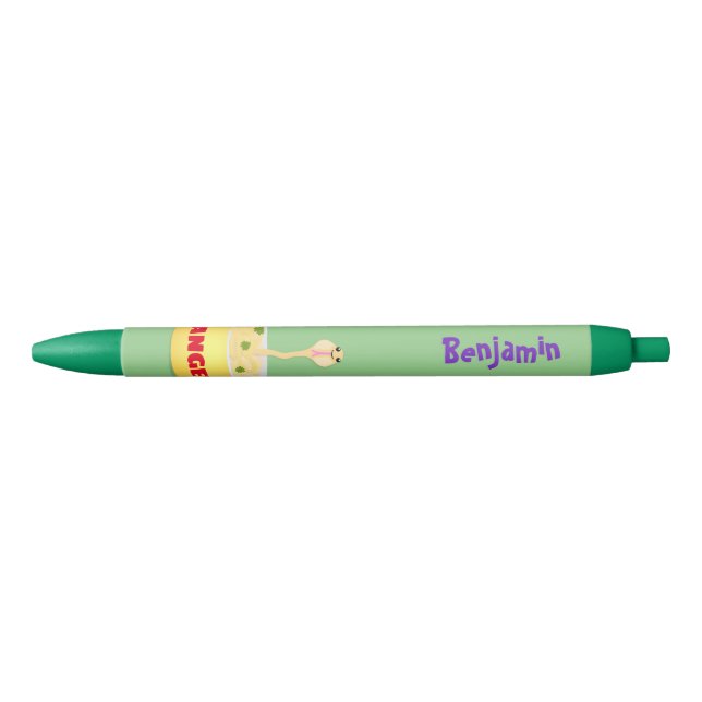 Cute noodles snake cartoon illustration humor pen (Front)