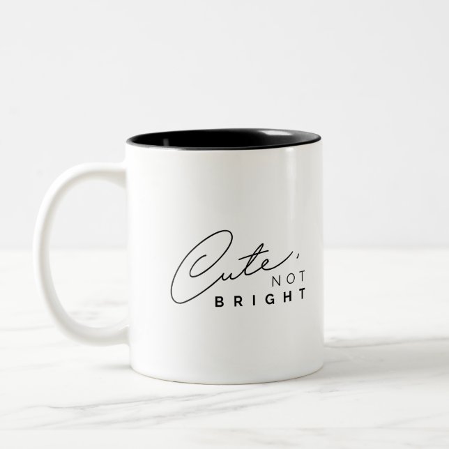 Cute, Not Bright Coffee Mug (Left)