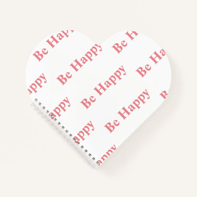 Cute notebook with a nice message (Front)