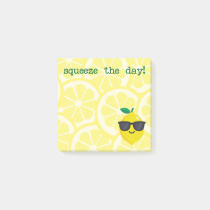 Cute Notepad   Squeeze the Day   Office Notes