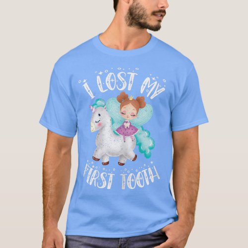 Cute Novelty I Lost My First Baby Tooth Out Fairy  T_Shirt