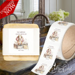 Cute Nubian Goat Handcrafted Goatmilk Soap Label