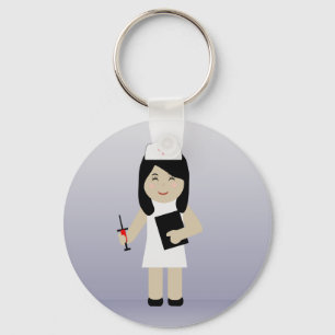 Cute Nurse 2 Keychain 2