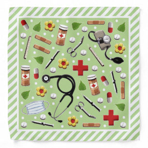 Cute Nurse Bandana