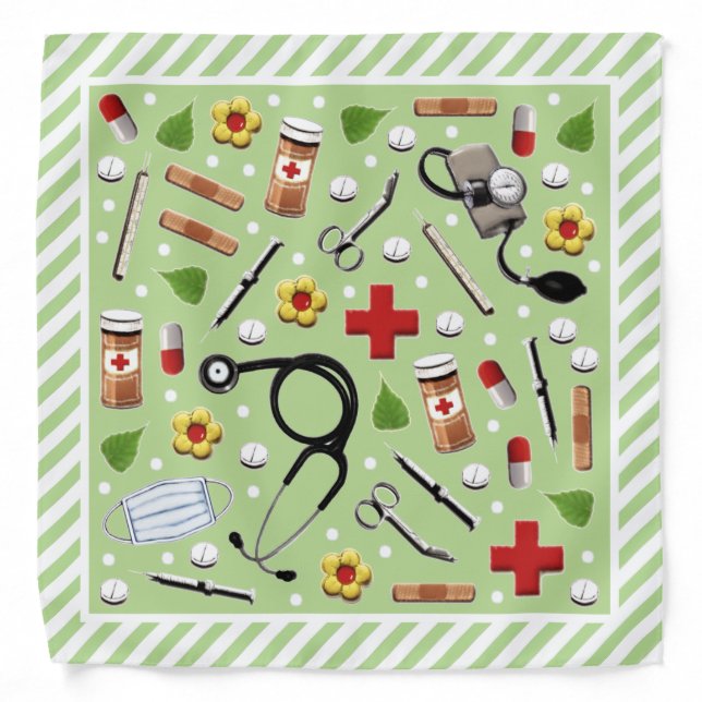 Cute Nurse Bandana (Front)
