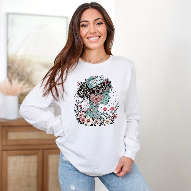 Cute Nurse Caregiver T-Shirt (Creator Uploaded)