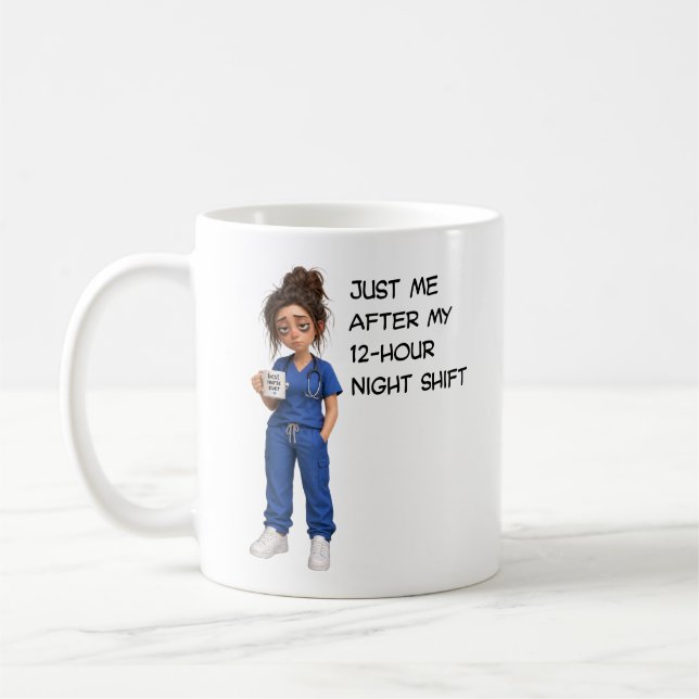 cute nurse coffee mug (Left)