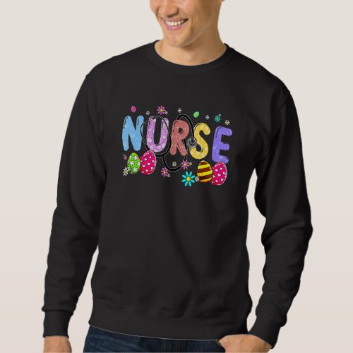 Cute Nurse Er Nurse Rn Nurse Cna Nurse Life Scrub  Sweatshirt