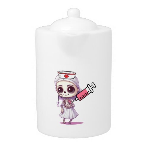 Cute nurse Halloween T_shirt   Teapot