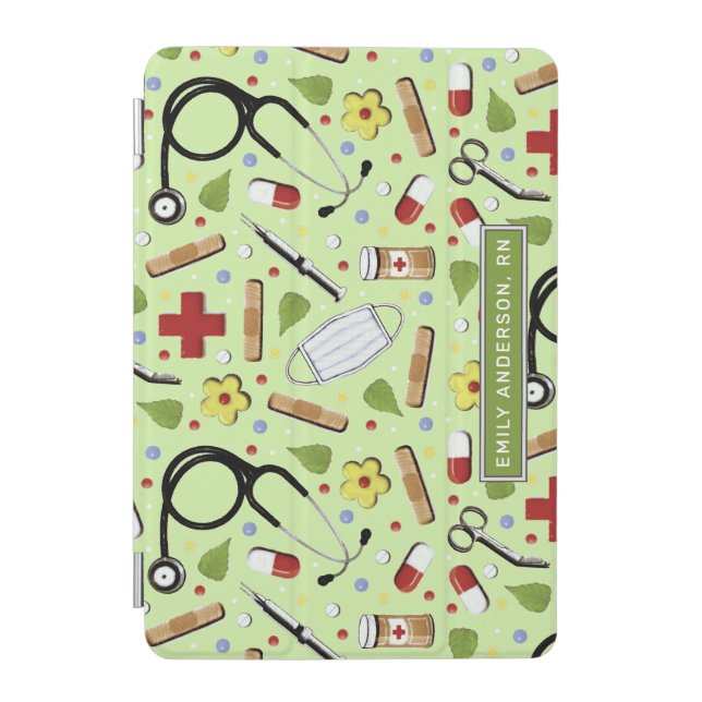 Cute Nurse iPad Mini Cover (Front)