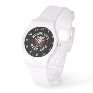 Cute Nurse life word art  Watch