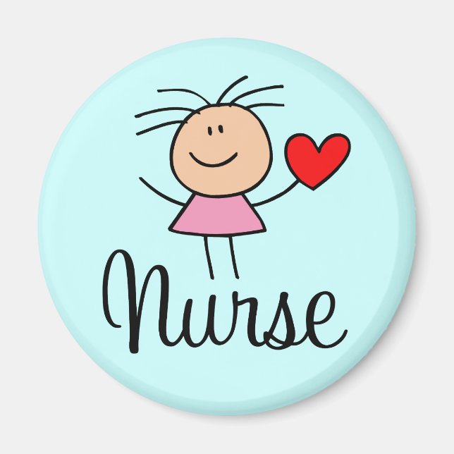 Cute Nurse Magnet (Front)