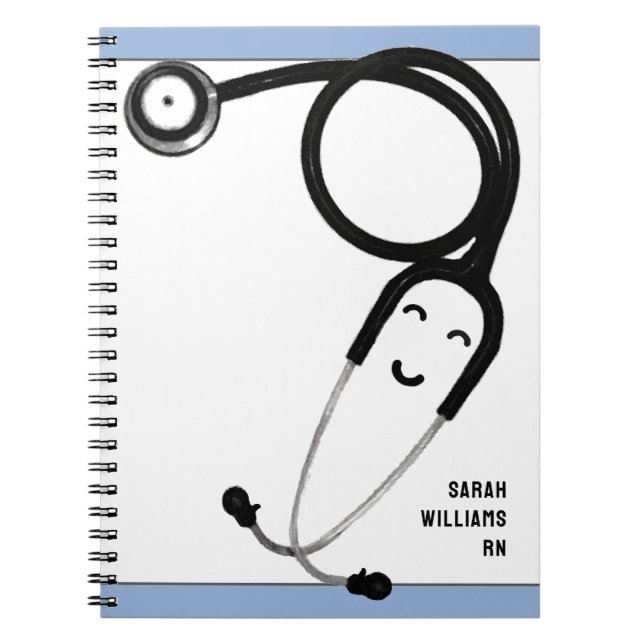 Cute Nurse Notebook (Front)