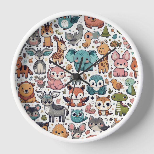 Cute nursery clock (Front)
