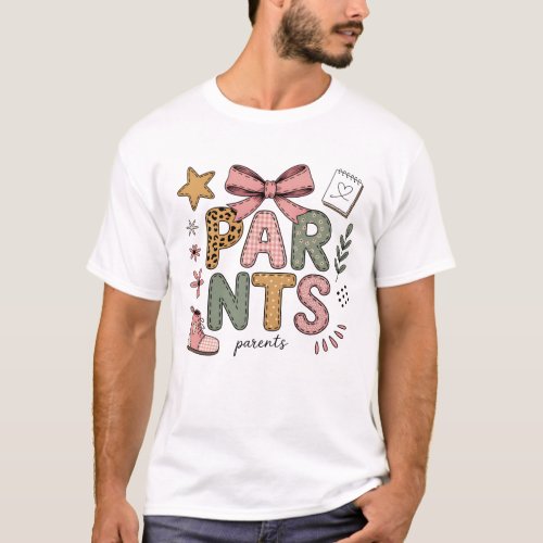 Cute Nursery Style New Parents Gift   T-Shirt