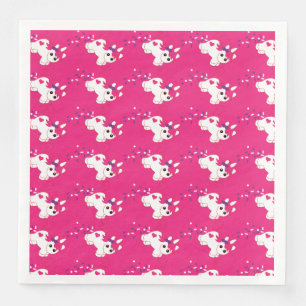 Cute Nursery Unicorn Decor Paper Dinner Napkins