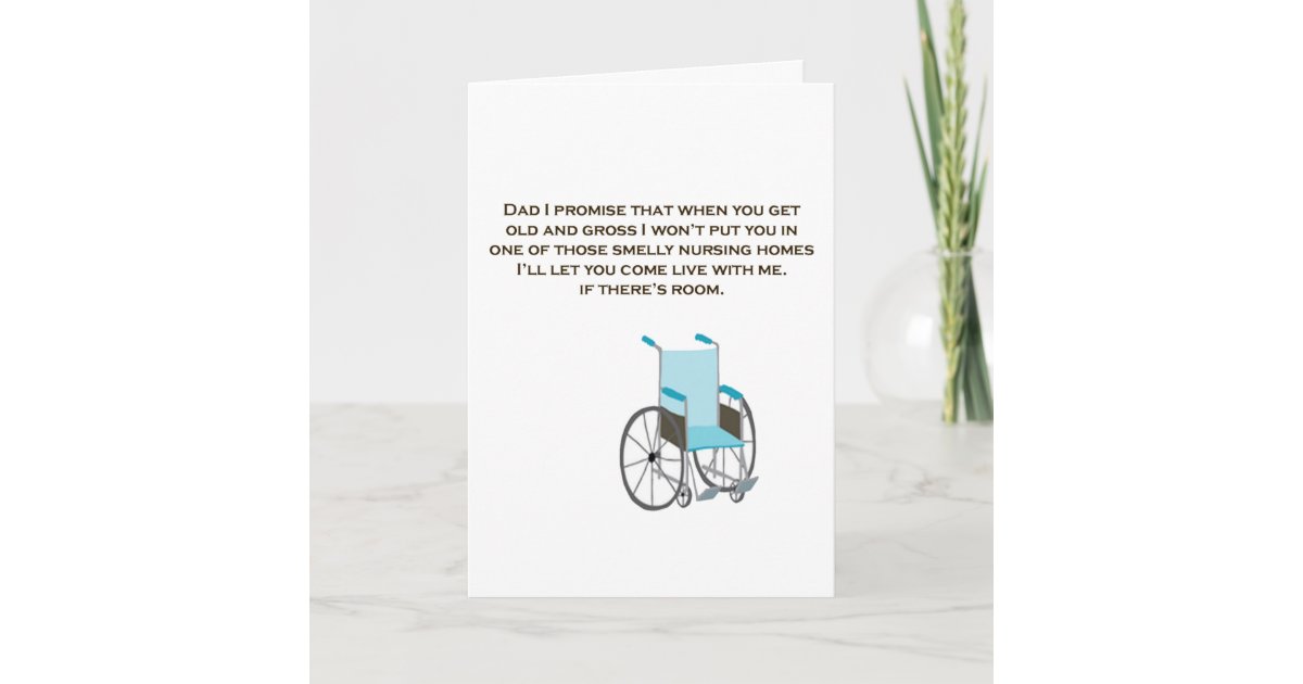 Cute Nursing Home Father's Day Greeting Cards
