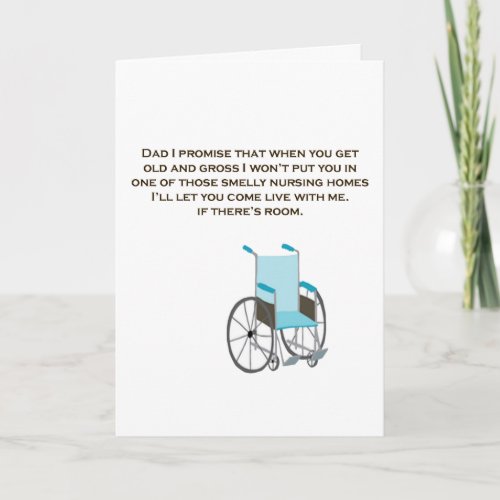 Cute Nursing Home Fathers Day Greeting Cards