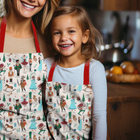 Cute Nutcracker Christmas Holiday Pattern