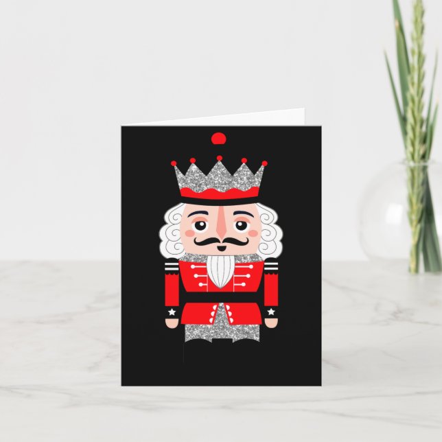 Cute Nutcracker Christmas Womens  Card (Front)