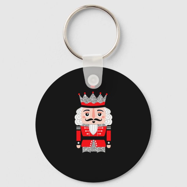 Cute Nutcracker Christmas Womens  Keychain (Front)