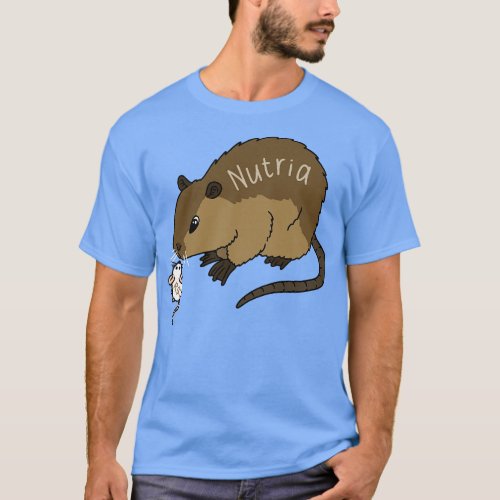 cute nutria and a rat T_Shirt