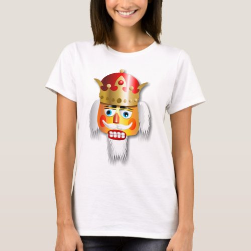 Cute Nutty Nutcracker King T_Shirt