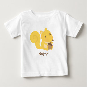 Autumn is Here Cute Smiling Acorn Womens T-Shirt