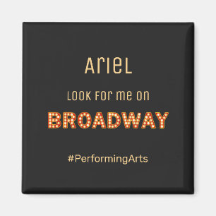 Cute NYC Broadway Rising Star Magnet