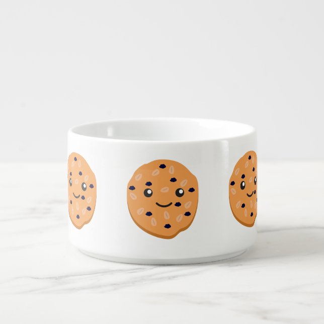 Cute Oatmeal Raisin Cookie Bowl (Center)