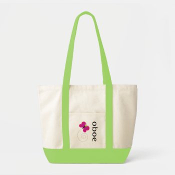 Cute Oboe Music Bag by madconductor at Zazzle