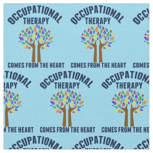 Cute Occupational Therapy Fabric