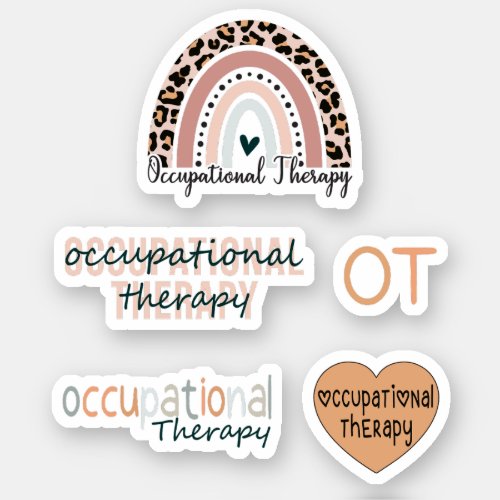 Cute Occupational Therapy OT Pack Sticker