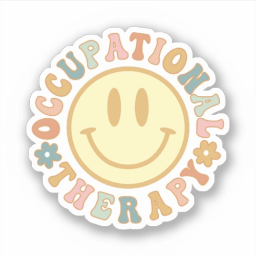 Cute Occupational Therapy OT Sticker