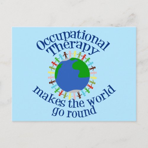 Cute Occupational Therapy Postcard
