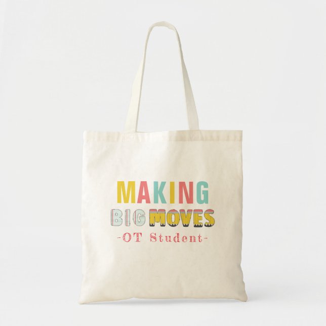 Cute Occupational Therapy Student Custom Tote Bag (Front)