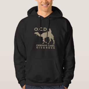 Cute Ocd Obsessive Camel Disorder Desert Animal Hoodie