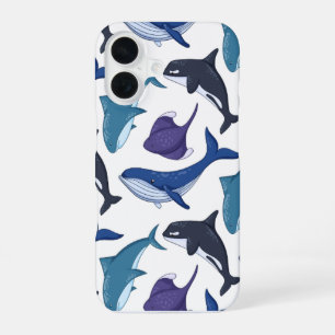 Cute Ocean Animals Pattern Phone Case