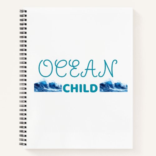 Cute Ocean Child Notebook