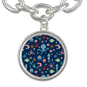 Cute Ocean Sea Life Pattern Bracelet