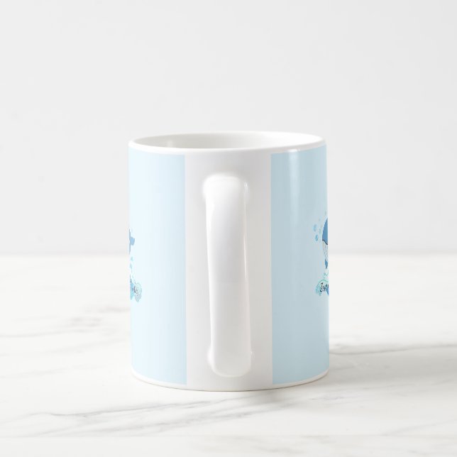 Cute Ocean Whale Mug (Handle)